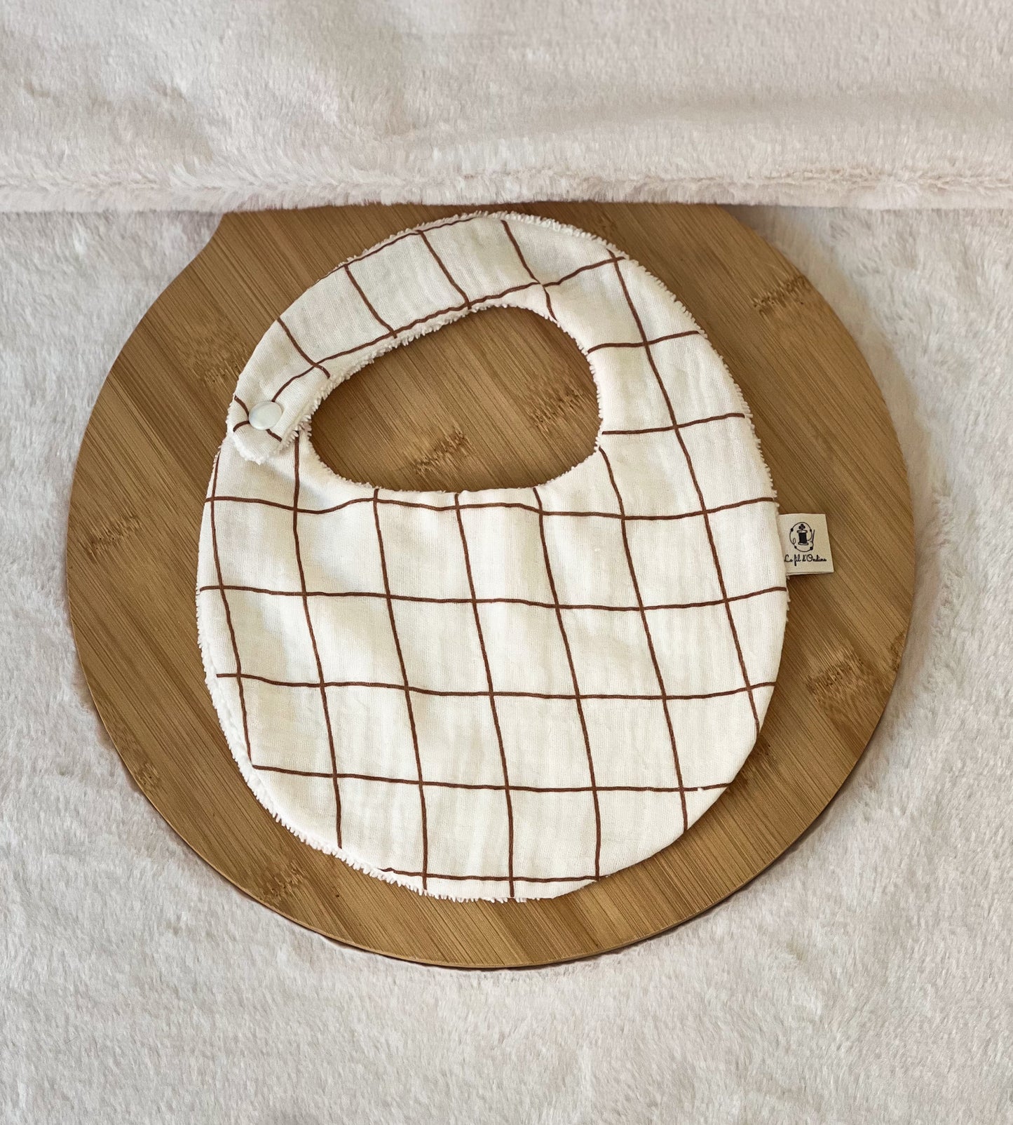 Bavoir rond
