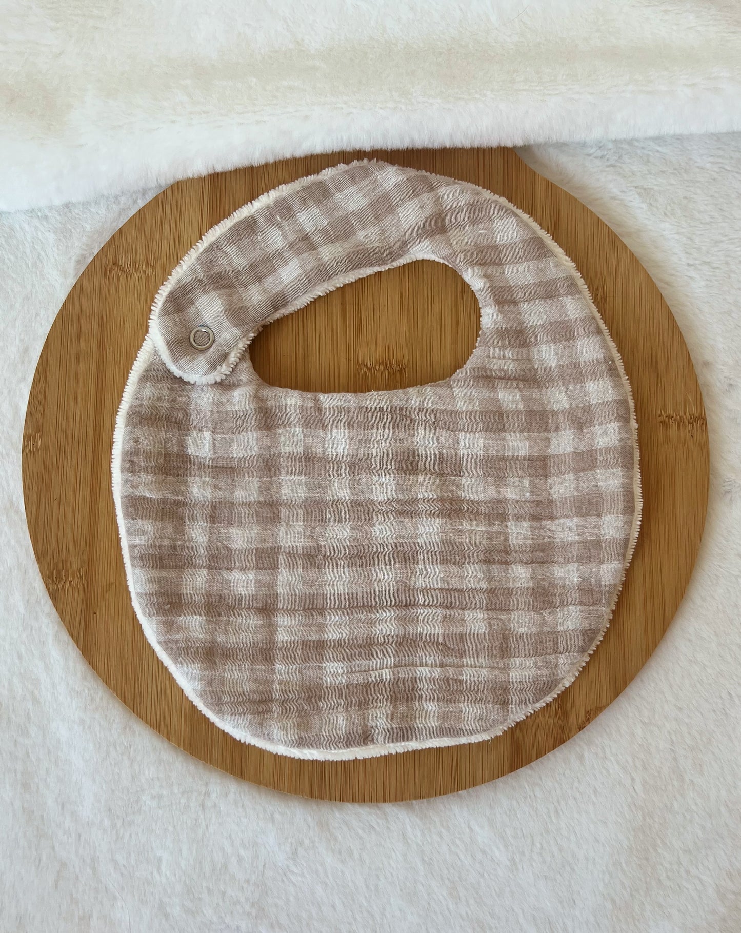 Bavoir rond