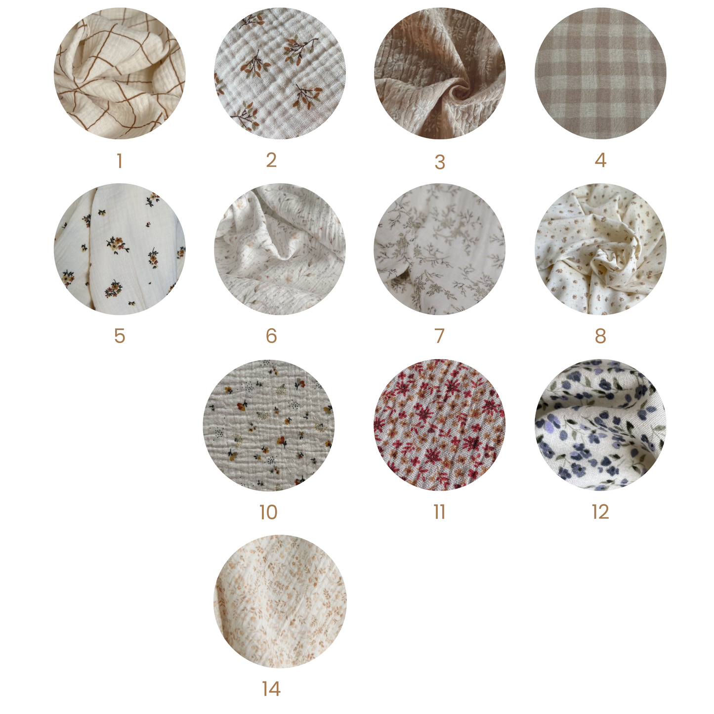 Foulard Chèche en Double Gaze