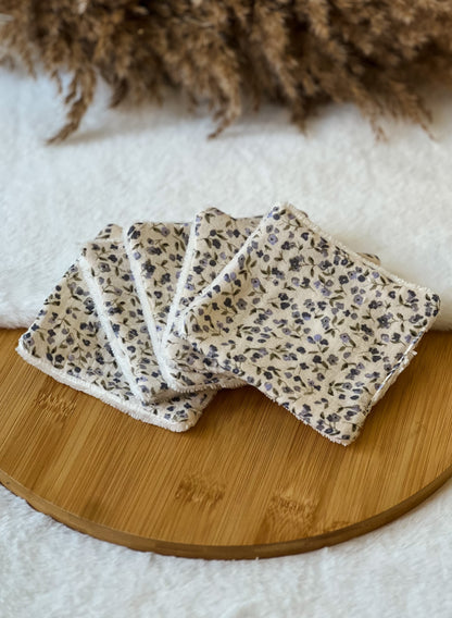 Lingettes lavables – Éponge bambou & gaze de coton