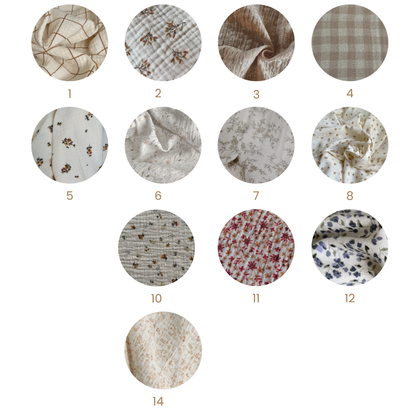 Foulard Chèche en Double Gaze